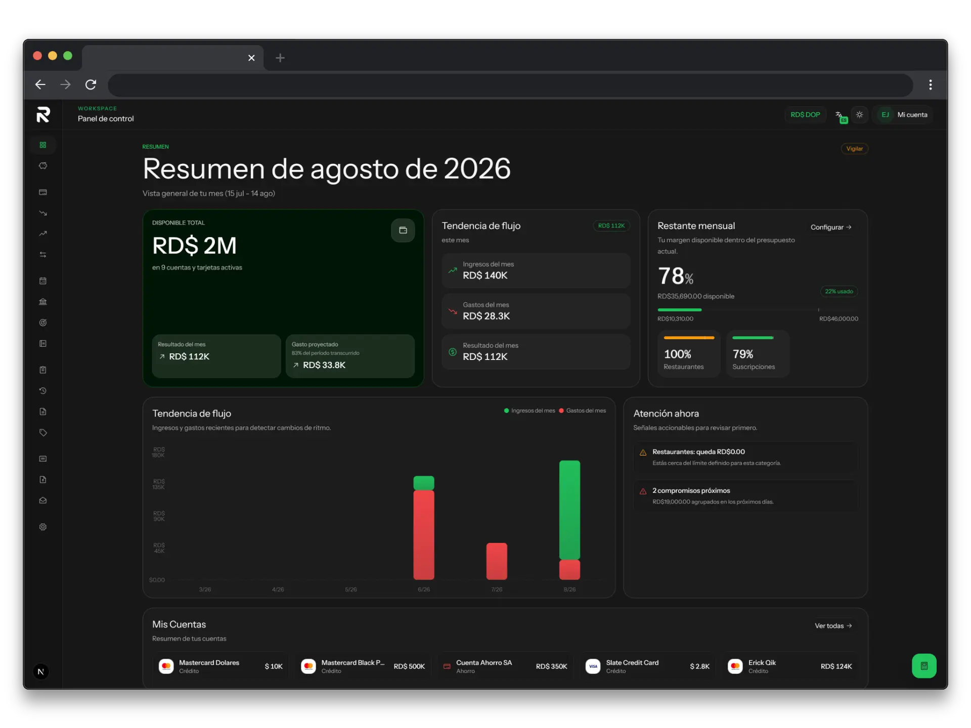 Metas de ahorro en Riqzz para manejar finanzas personales con propósito